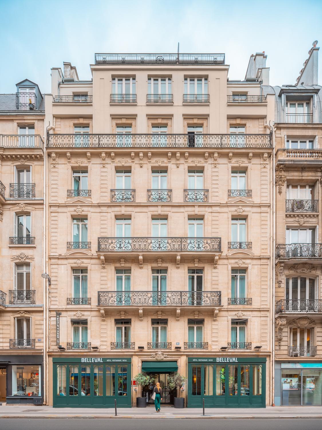 Hotel Belleval Paris Bagian luar foto