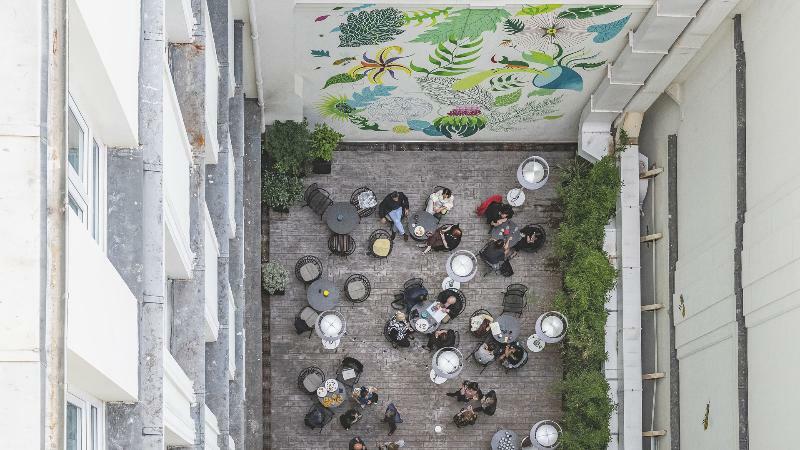 Hotel Belleval Paris Bagian luar foto
